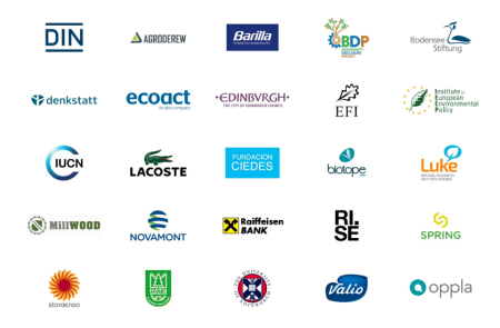 circhive partner logos DIN, Agroderew, Barilla, Biodiversity Disclosure Project, Bodensee Stiftung
