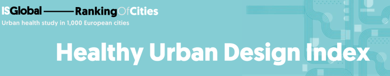 Healthy Urban Design Index (HUDI)