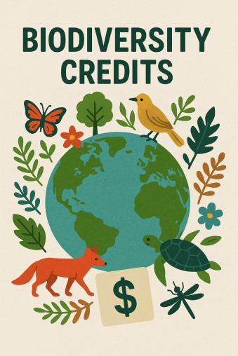 Biodiversity Credits: An Overview of the Current State, Future Opportunities, and Potential Pitfalls