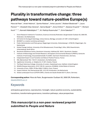 Plurality in transformative change