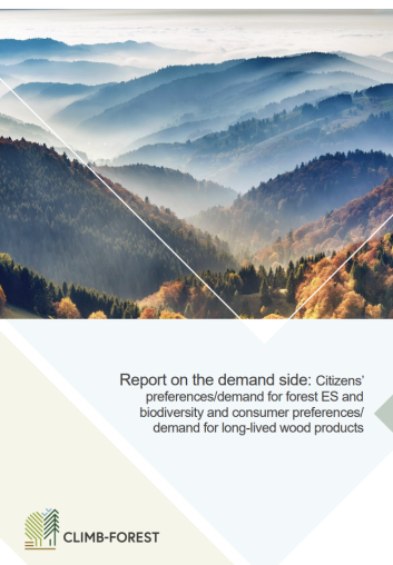 Cover of the report showing image of mountains and title.