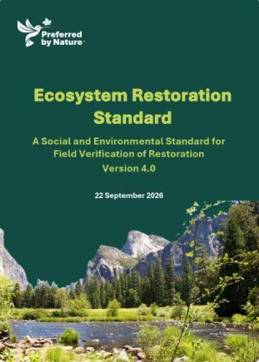 Preferred by Nature Ecosystem Restoration Standard v4.0