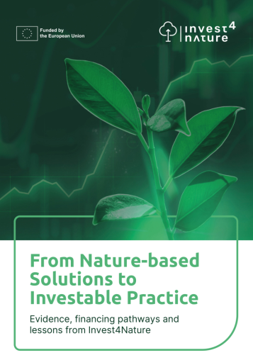 Cover of the I4N best practice booklet.